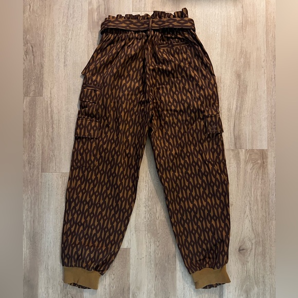 Adidas IVY PARK Brown Patterned Cargo Pants - Picture 2 of 12